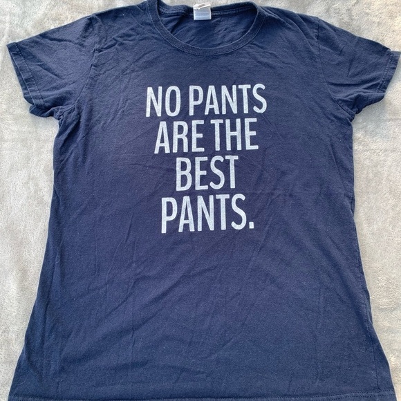 Gildan No Pants T-Shirt - Picture 1 of 4